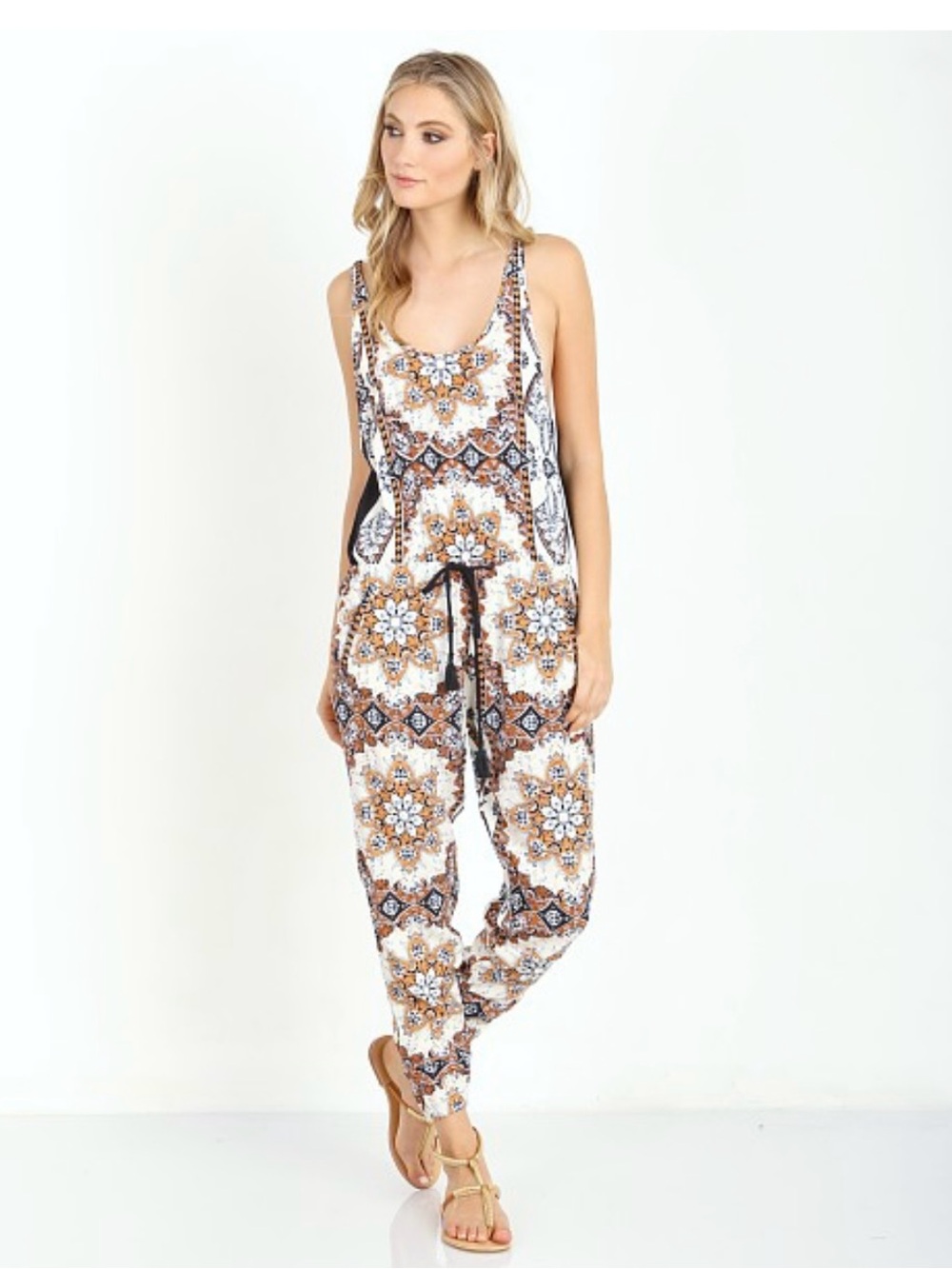 Cleobella Taka Jumpsuit Moroccan Mosaic